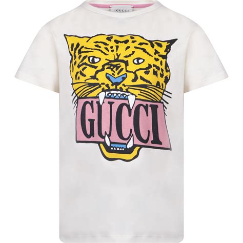 gucci leopard t shirt pink|Printed cotton jersey T.